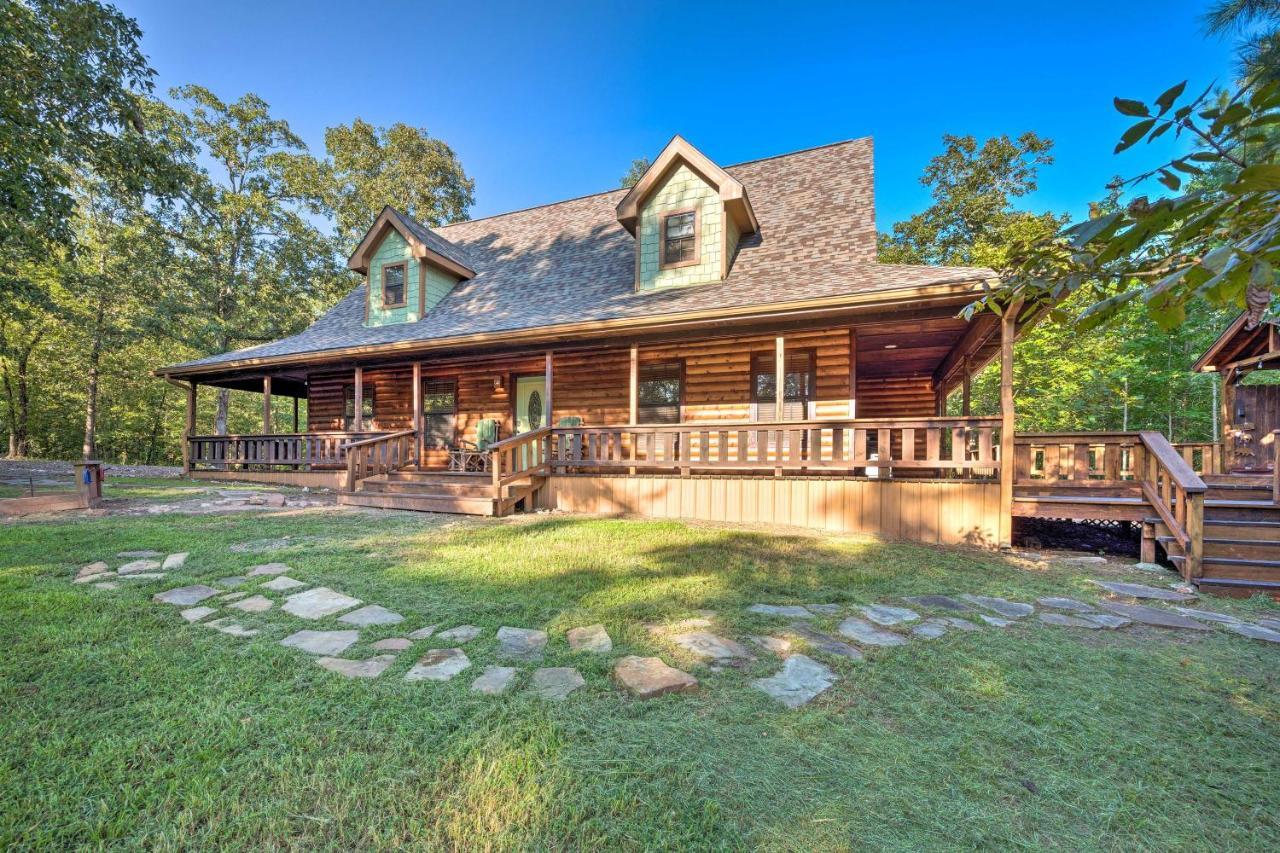 Broken Bow Retreat On 2 Acres With Hot Tub And Deck!ヴィラ エクステリア 写真
