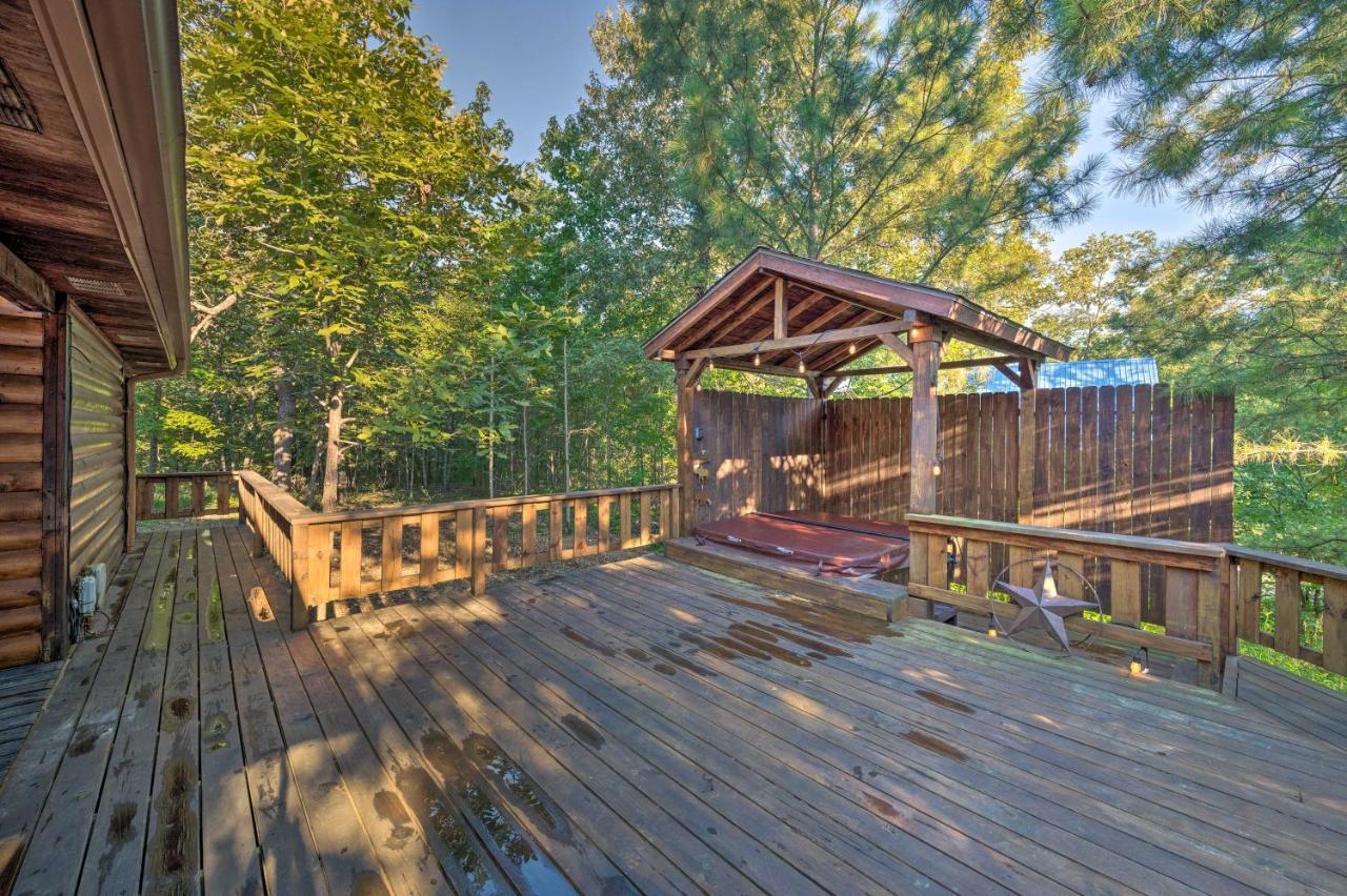 Broken Bow Retreat On 2 Acres With Hot Tub And Deck!ヴィラ エクステリア 写真